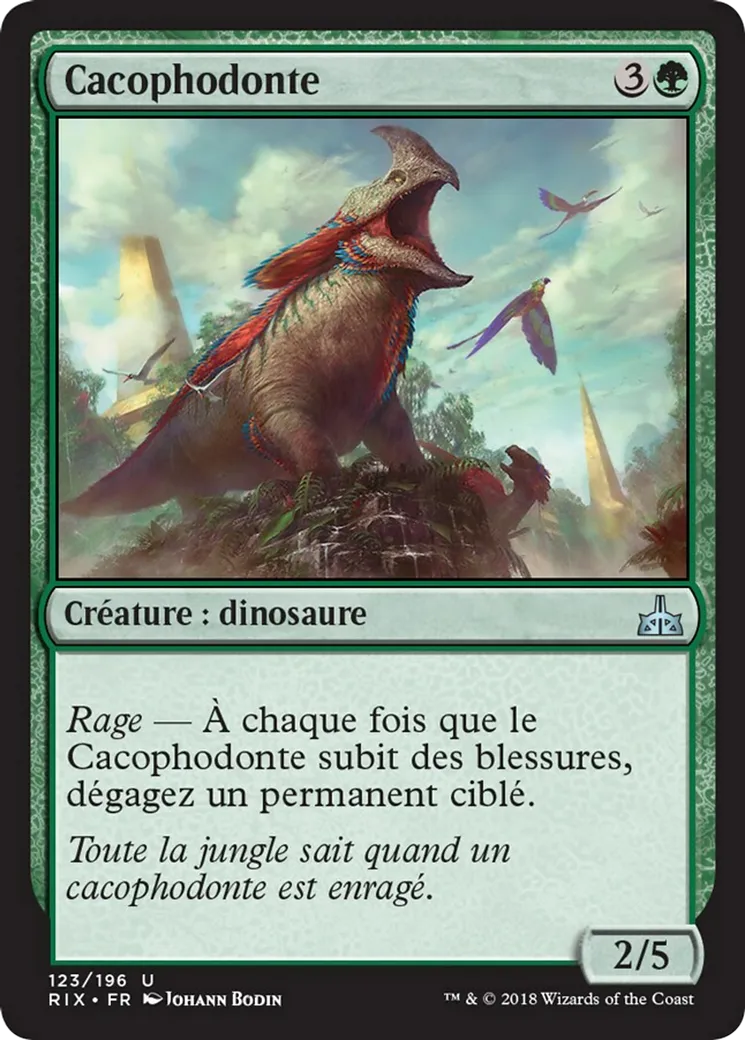 Cacophodonte — Rivals of Ixalan — Magic: The Gathering