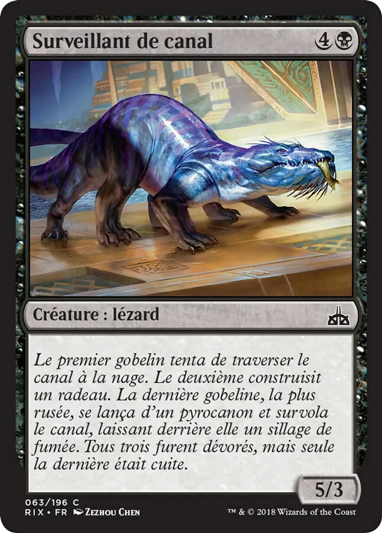 Surveillant de canal — Rivals of Ixalan — Magic: The Gathering