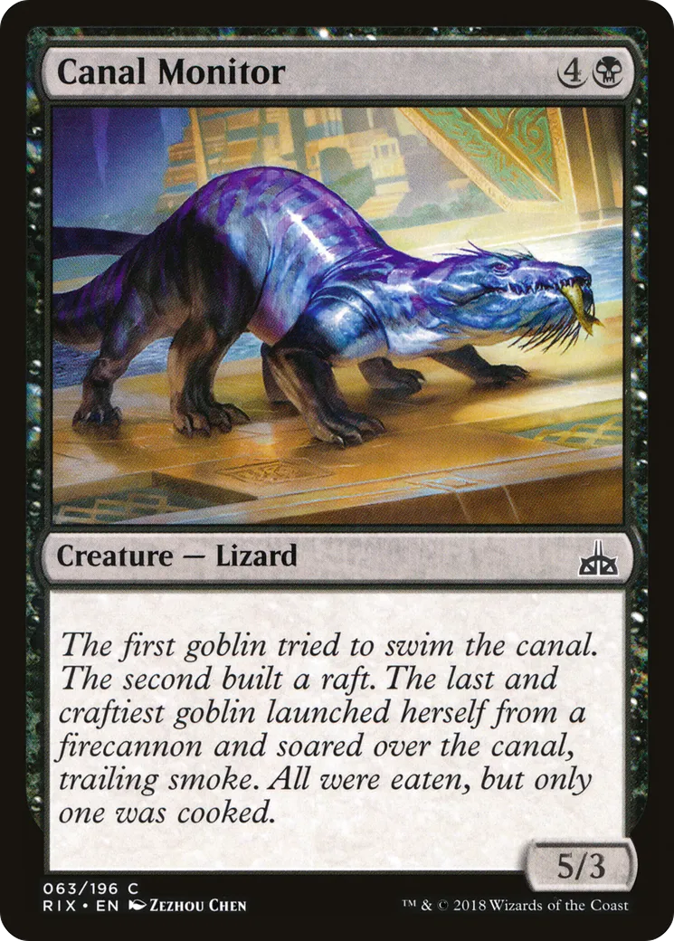 Surveillant de canal — Rivals of Ixalan — Magic: The Gathering