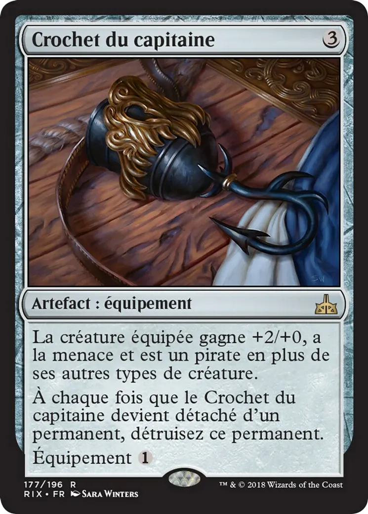 Crochet du capitaine — Rivals of Ixalan — Magic: The Gathering