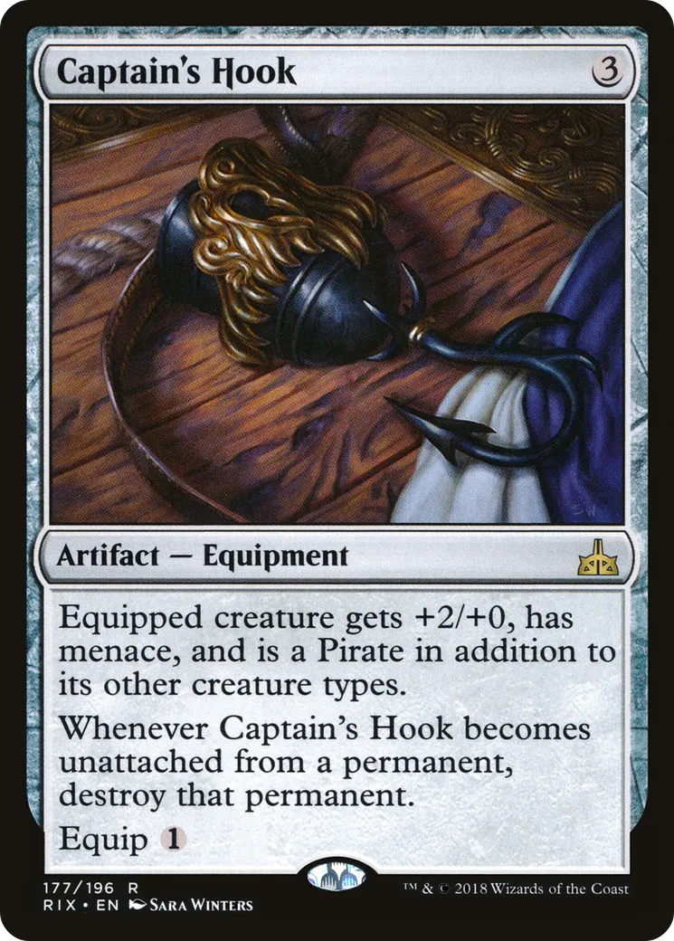 Captain's Hook — Rivals of Ixalan — Magic: The Gathering
