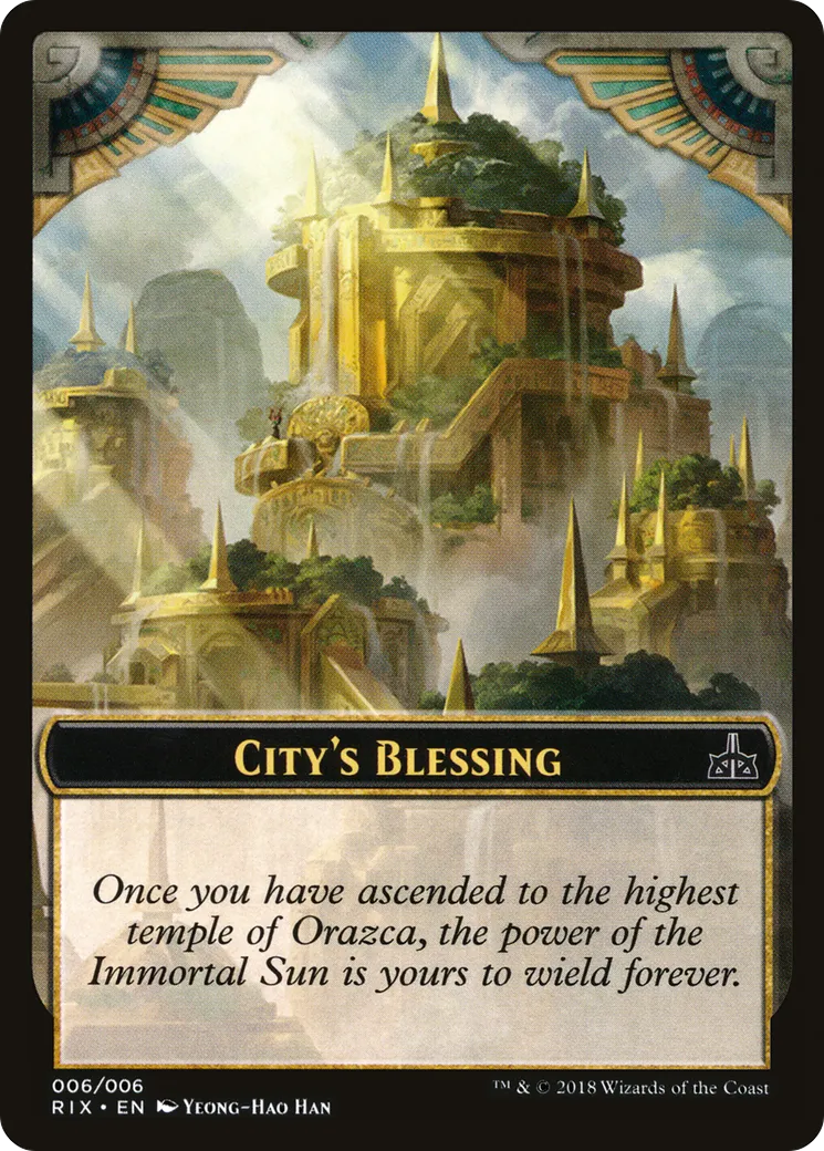 City's Blessing — Rivals of Ixalan — Magic: The Gathering