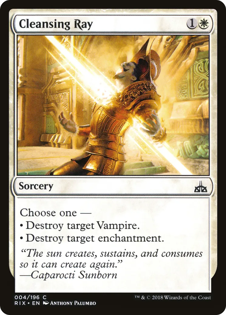 Cleansing Ray — Rivals of Ixalan — Magic: The Gathering