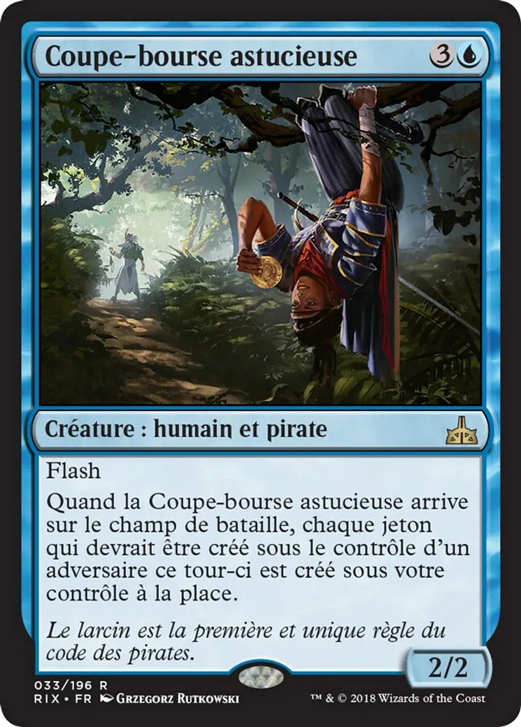 Coupe-bourse astucieuse — Rivals of Ixalan — Magic: The Gathering