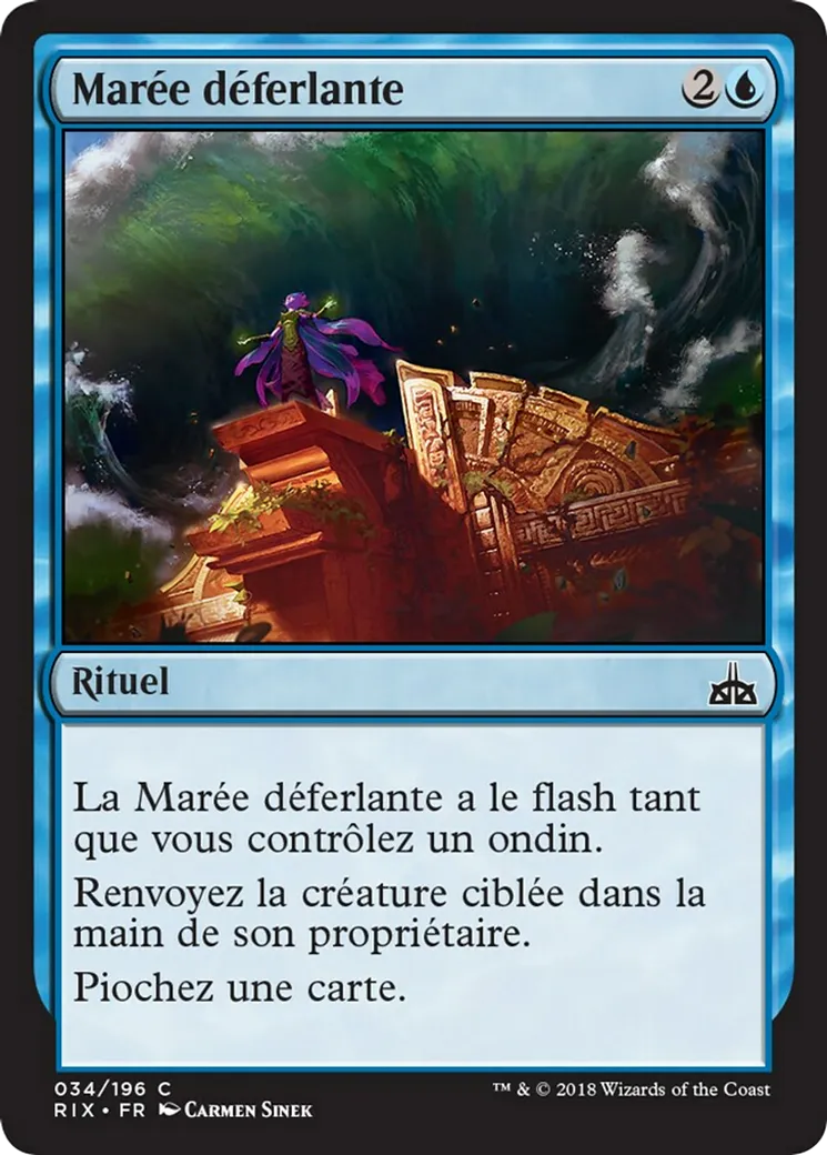 Marée déferlante — Rivals of Ixalan — Magic: The Gathering