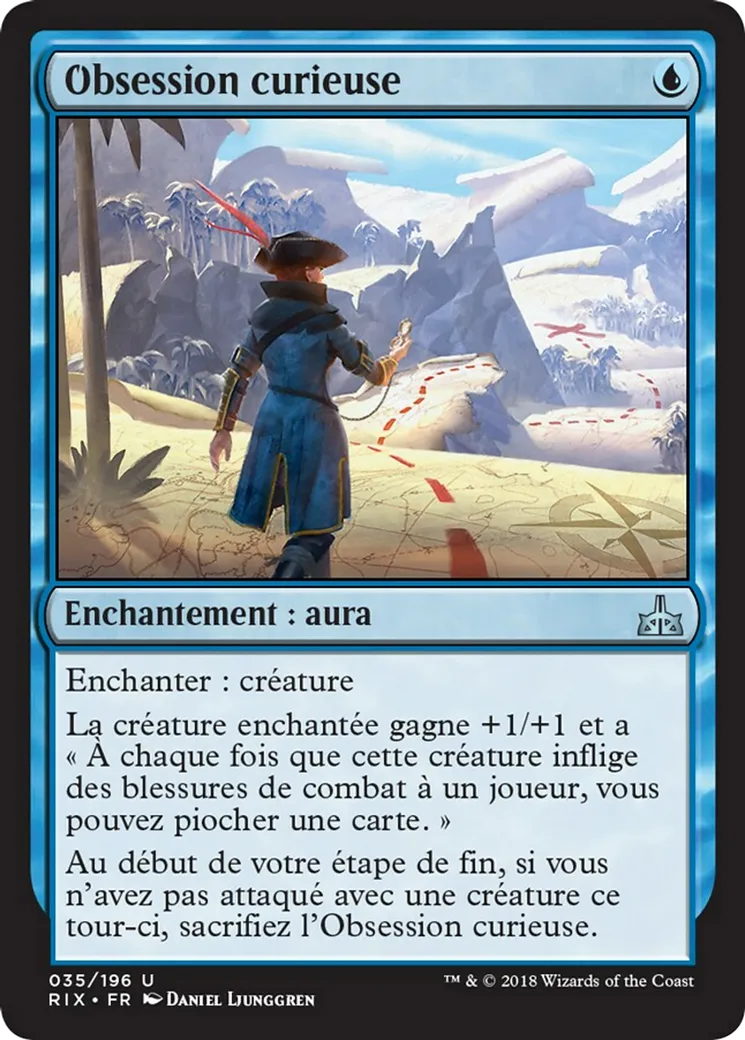 Obsession curieuse — Rivals of Ixalan — Magic: The Gathering