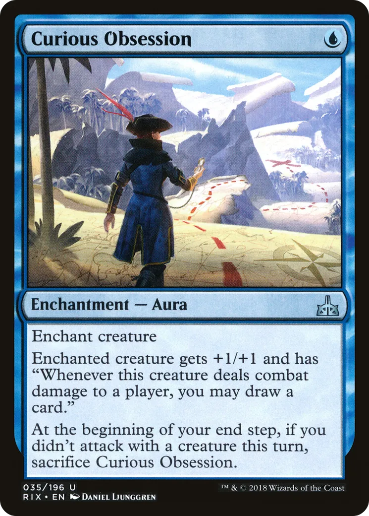 Obsession curieuse — Rivals of Ixalan — Magic: The Gathering