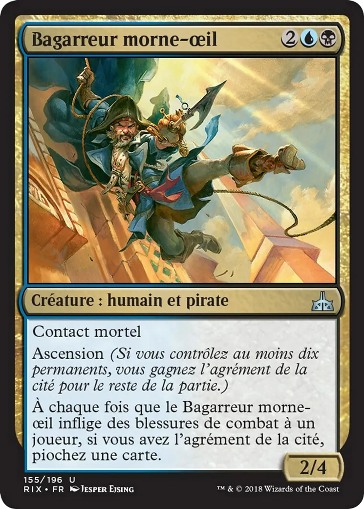 Bagarreur morne-œil — Rivals of Ixalan — Magic: The Gathering