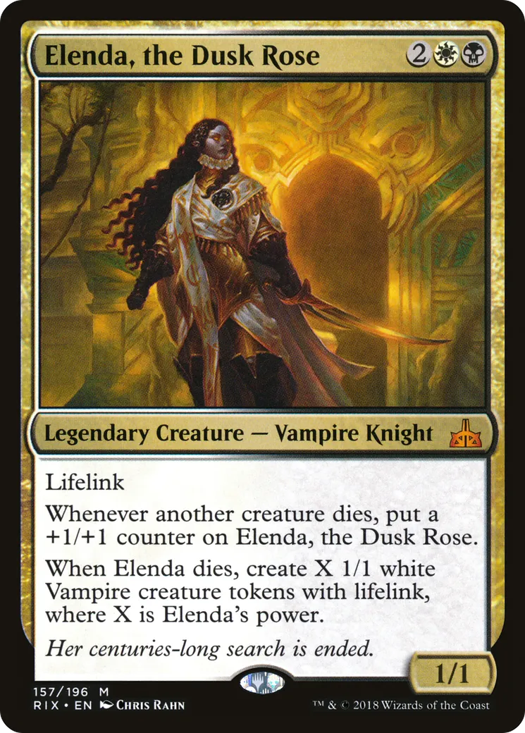 Elenda, the Dusk Rose — Rivals of Ixalan — Magic: The Gathering