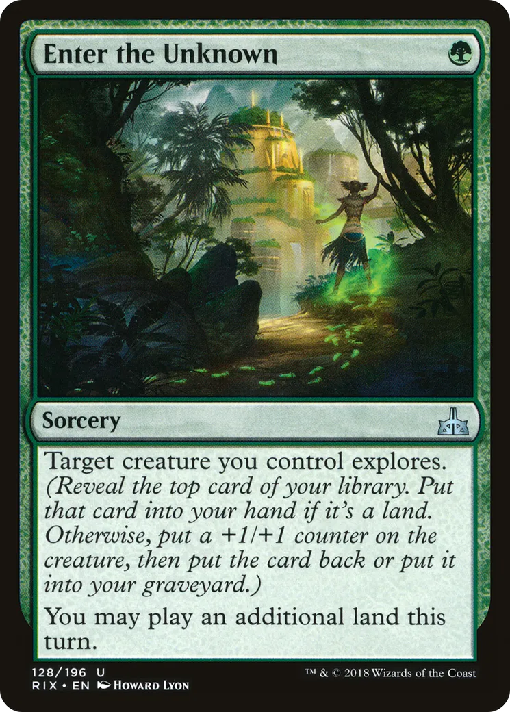 Enter the Unknown — Rivals of Ixalan — Magic: The Gathering