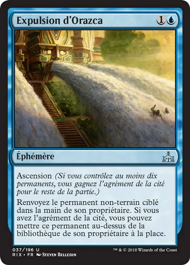 Expulsion d'Orazca — Rivals of Ixalan — Magic: The Gathering