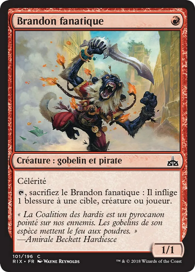 Brandon fanatique — Rivals of Ixalan — Magic: The Gathering