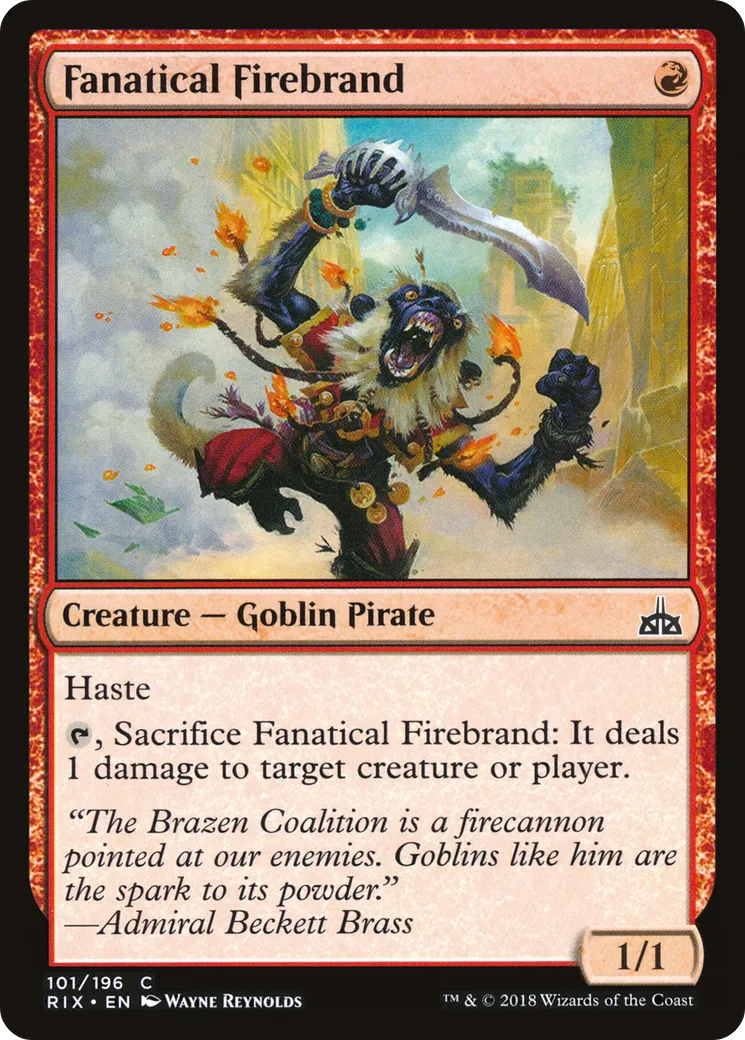 Brandon fanatique — Rivals of Ixalan — Magic: The Gathering