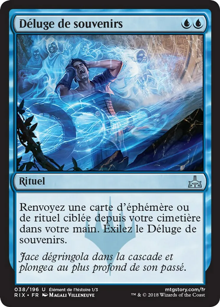 Déluge de souvenirs — Rivals of Ixalan — Magic: The Gathering
