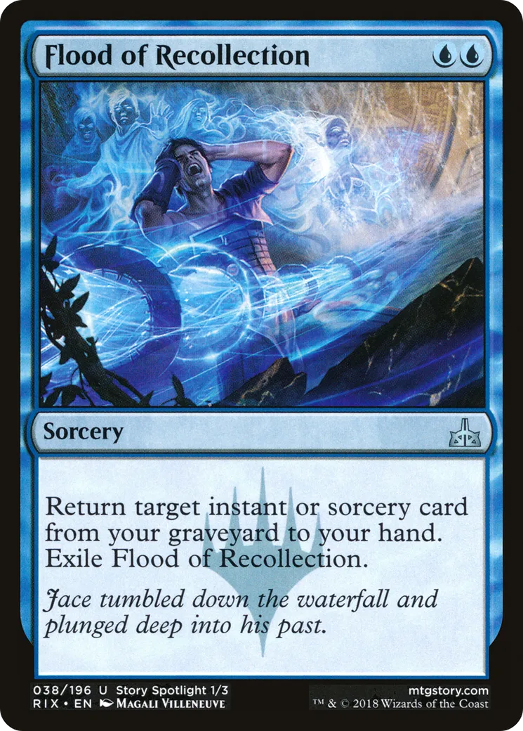 Flood of Recollection — Rivals of Ixalan — Magic: The Gathering