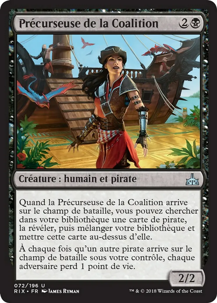 Précurseuse de la Coalition — Rivals of Ixalan — Magic: The Gathering