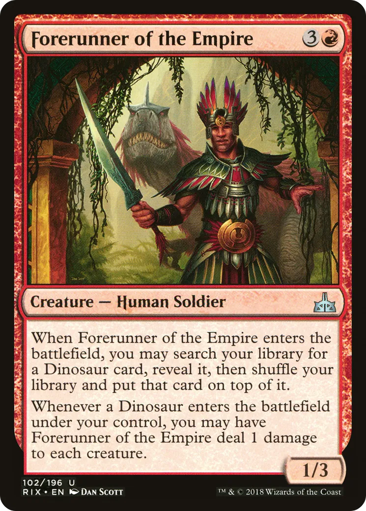 Précurseur de l'Empire — Rivals of Ixalan — Magic: The Gathering