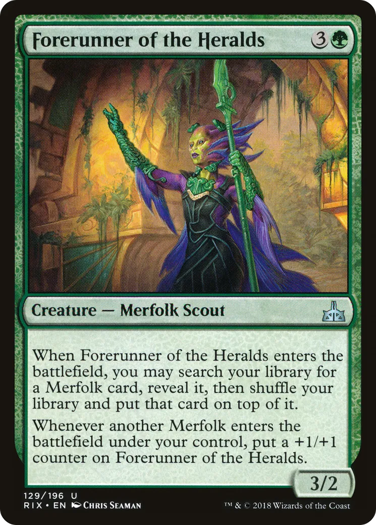 Forerunner of the Heralds — Rivals of Ixalan — Magic: The Gathering