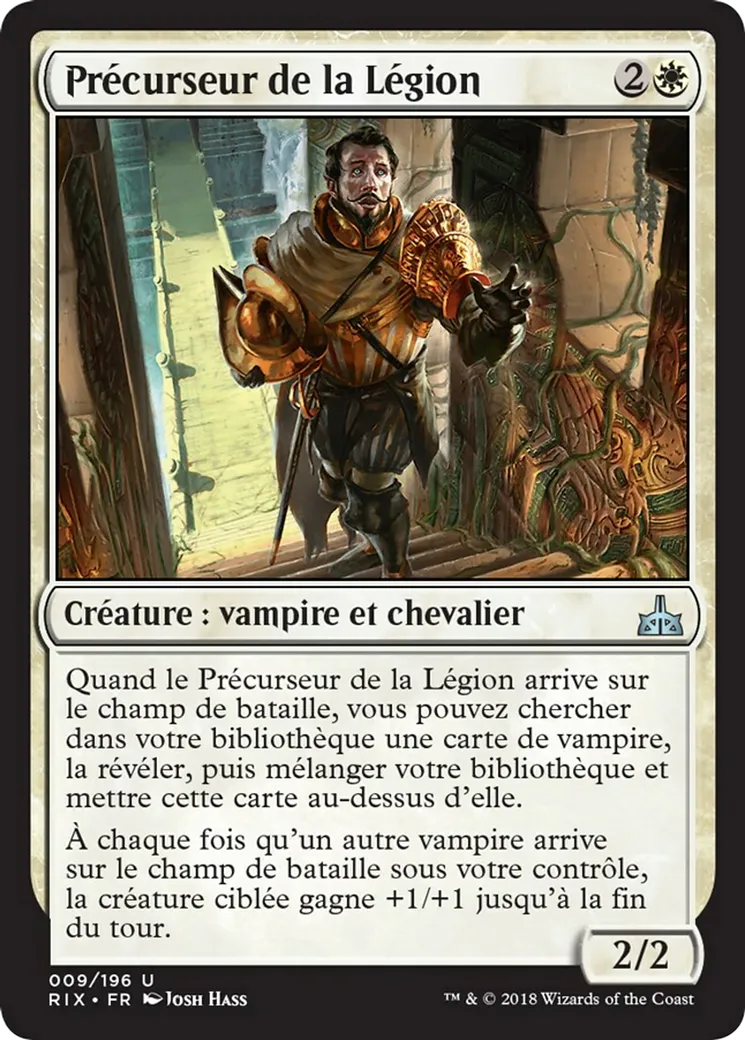 Précurseur de la Légion — Rivals of Ixalan — Magic: The Gathering