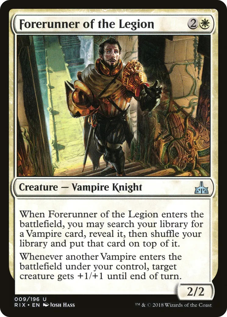 Forerunner of the Legion — Rivals of Ixalan — Magic: The Gathering