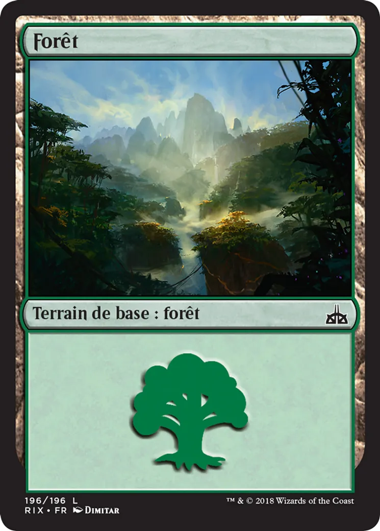 Forêt — Rivals of Ixalan — Magic: The Gathering