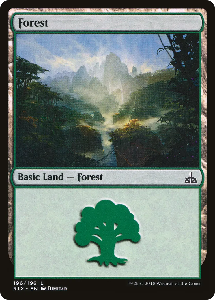 Forest — Rivals of Ixalan — Magic: The Gathering
