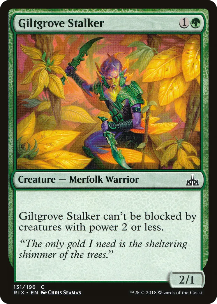 Giltgrove Stalker — Rivals of Ixalan — Magic: The Gathering
