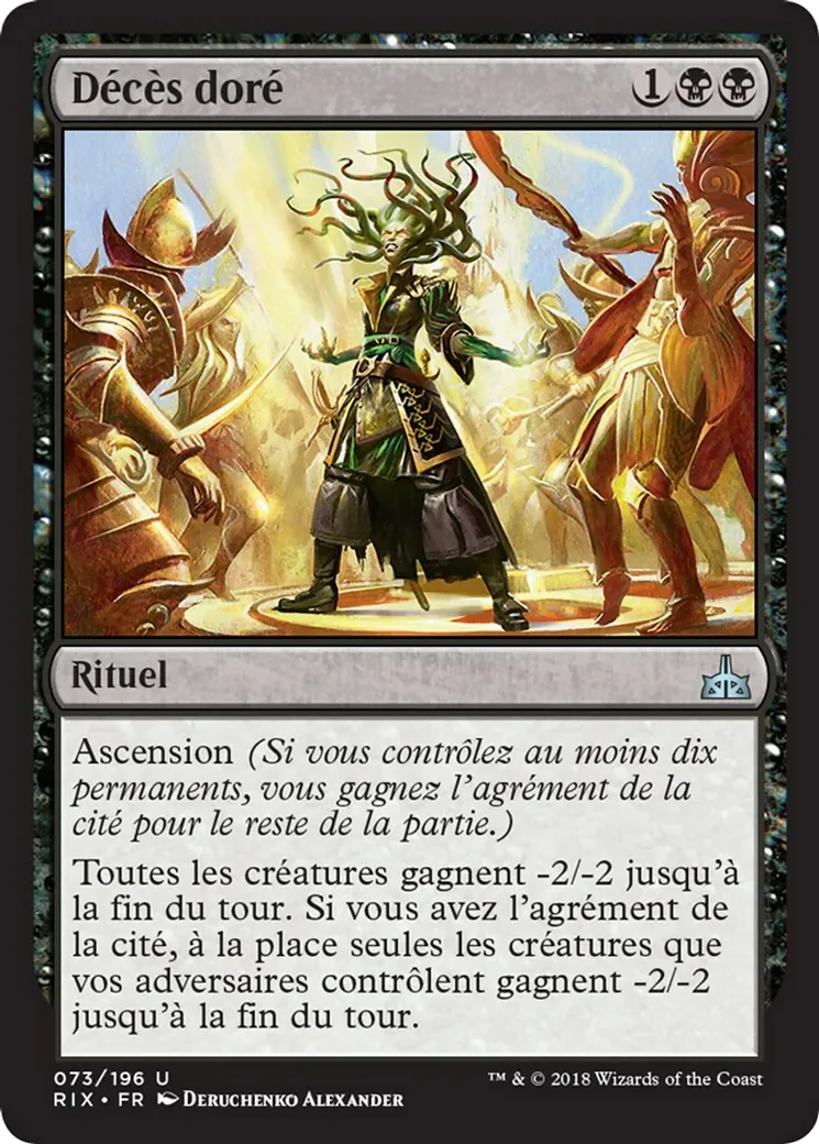 Décès doré — Rivals of Ixalan — Magic: The Gathering