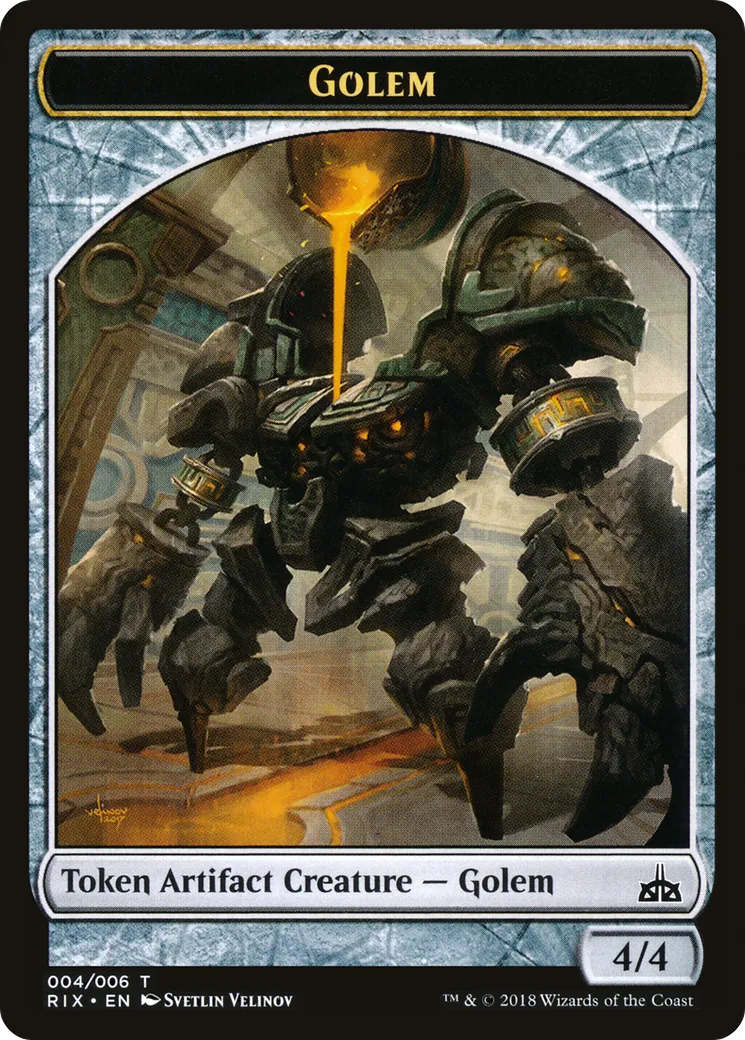 Golem — Rivals of Ixalan — Magic: The Gathering