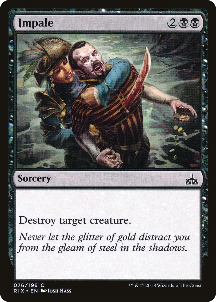 Impale — Rivals of Ixalan — Magic: The Gathering