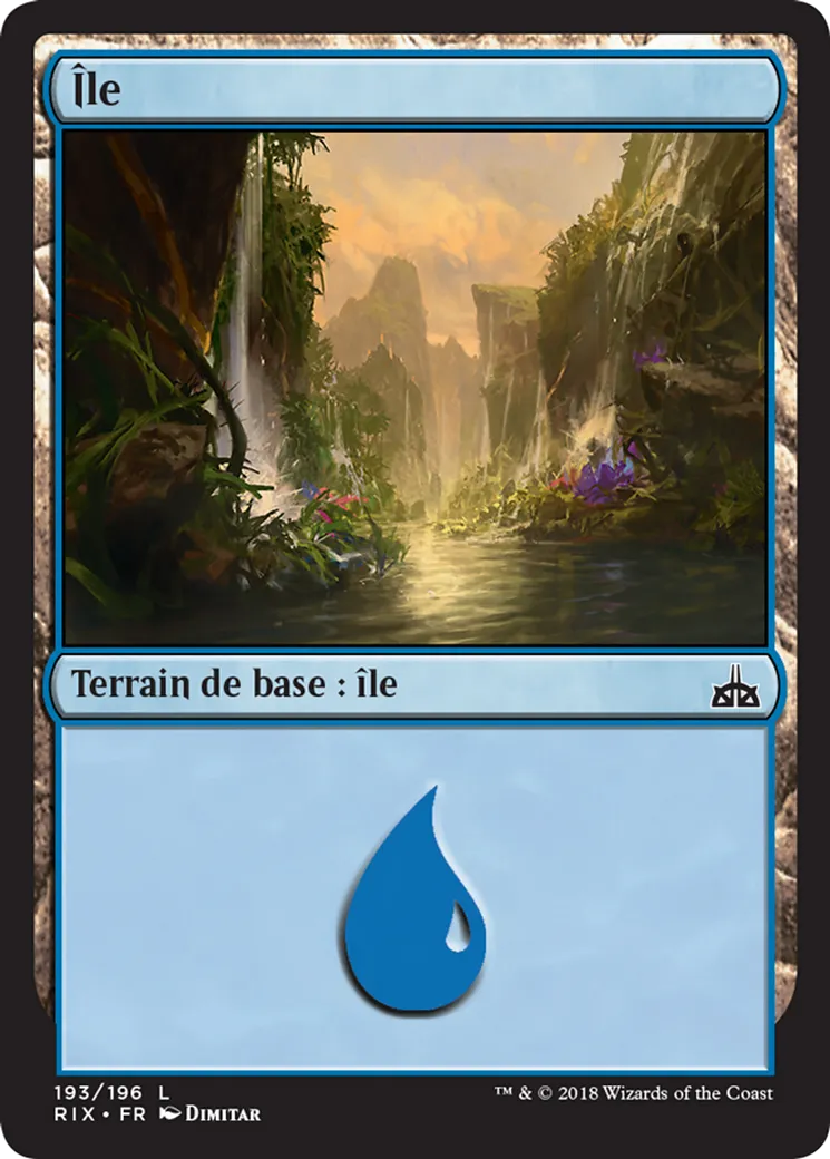 Île — Rivals of Ixalan — Magic: The Gathering