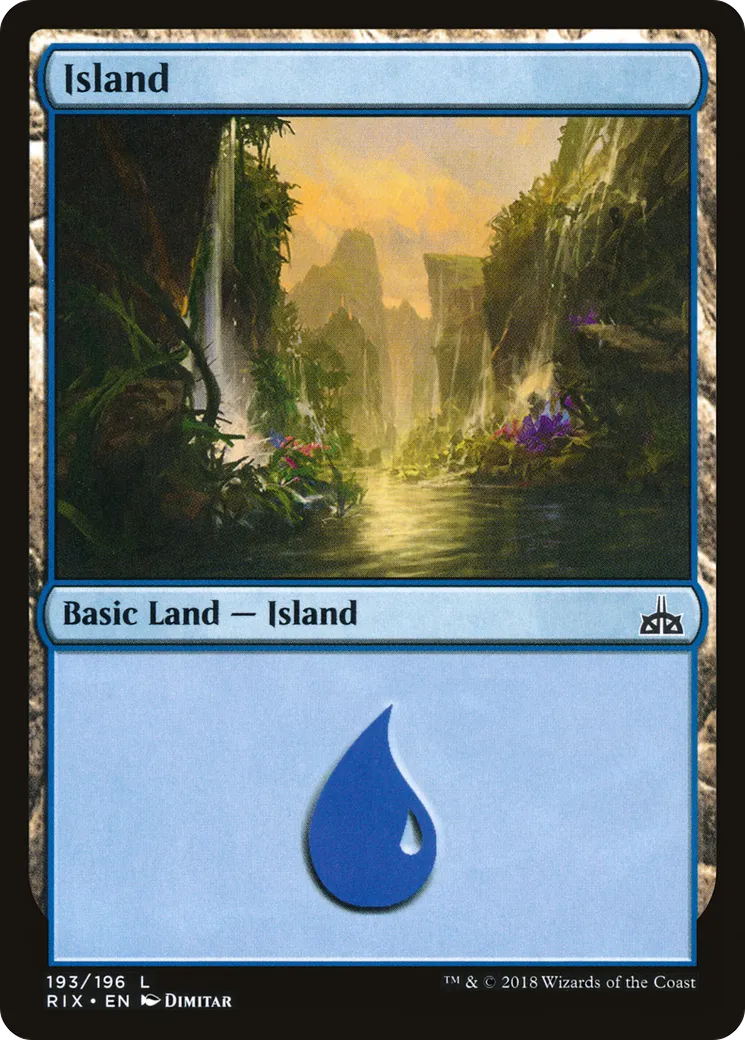 Île — Rivals of Ixalan — Magic: The Gathering