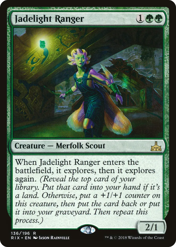 Ranger jadefeu — Rivals of Ixalan — Magic: The Gathering