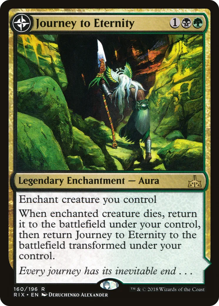 Journey to Eternity // Atzal, Cave of Eternity — Rivals of Ixalan — Magic: The Gathering