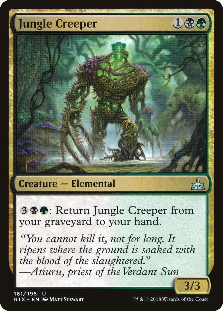 Jungle Creeper — Rivals of Ixalan — Magic: The Gathering
