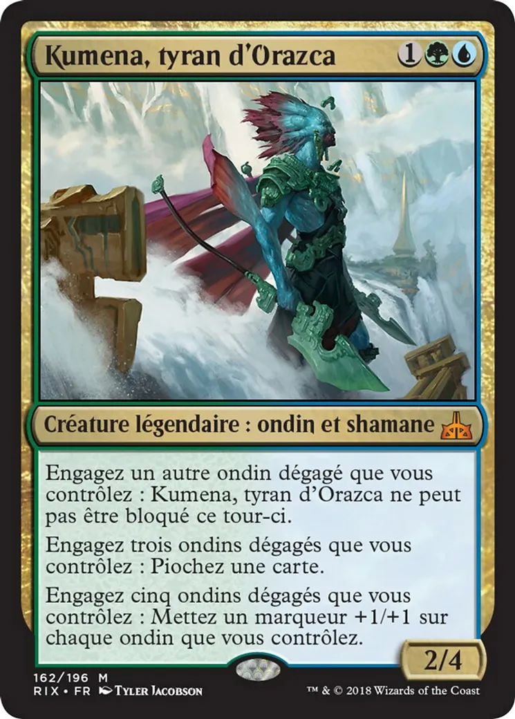 Kumena, tyran d'Orazca — Rivals of Ixalan — Magic: The Gathering