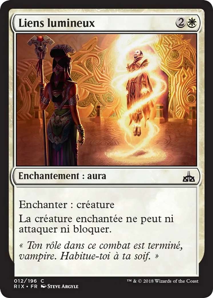 Liens lumineux — Rivals of Ixalan — Magic: The Gathering