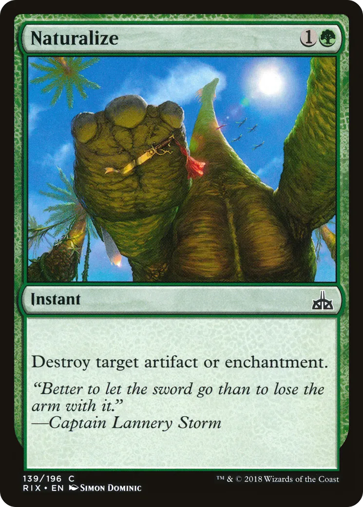 Naturalisation — Rivals of Ixalan — Magic: The Gathering