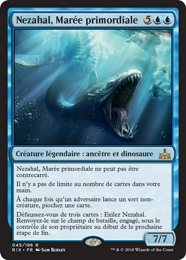 Nezahal, Marée primordiale from Rivals of Ixalan - Magic: The Gathering