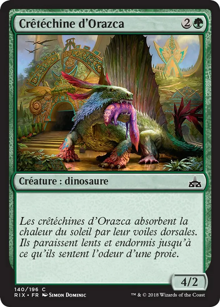 Crêtéchine d'Orazca — Rivals of Ixalan — Magic: The Gathering