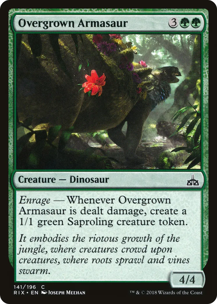 Armosaure luxuriant — Rivals of Ixalan — Magic: The Gathering