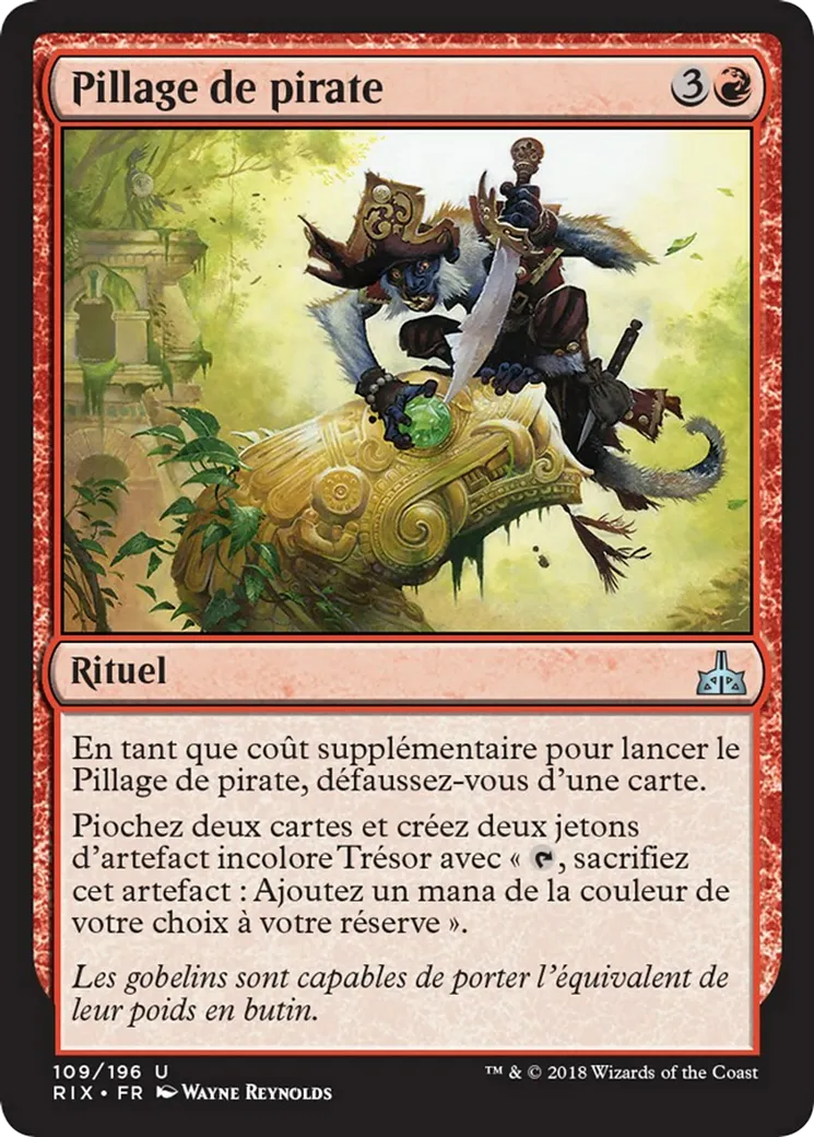 Pillage de pirate — Rivals of Ixalan — Magic: The Gathering