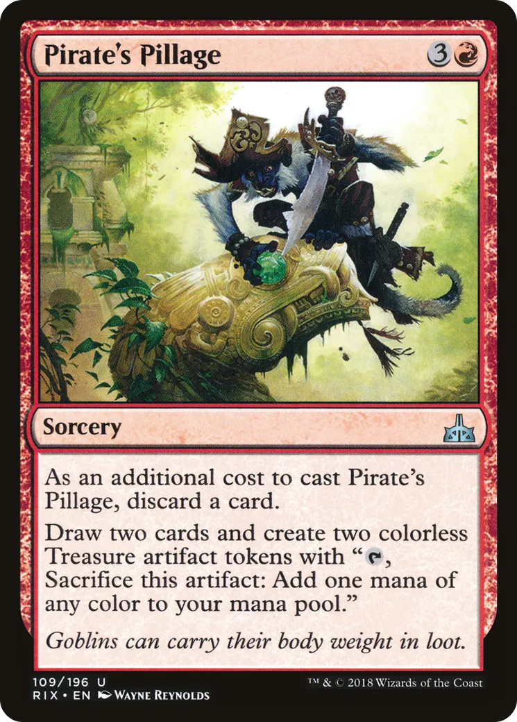Pillage de pirate — Rivals of Ixalan — Magic: The Gathering