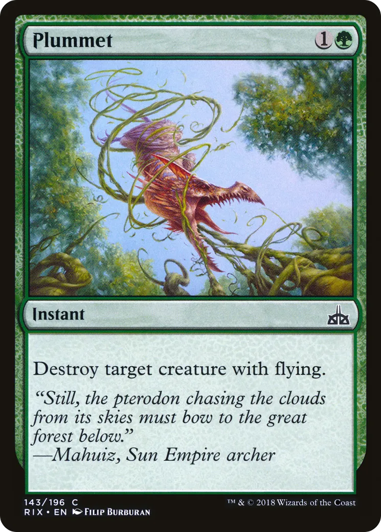 Tomber à pic — Rivals of Ixalan — Magic: The Gathering