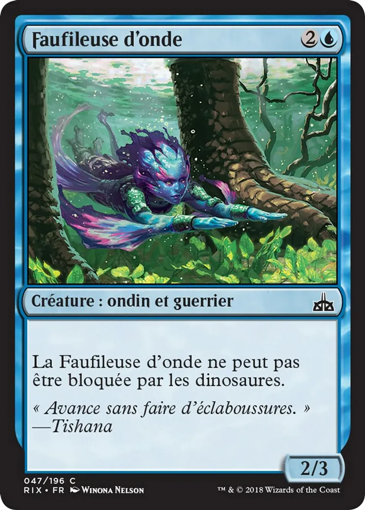 Faufileuse d'onde — Rivals of Ixalan — Magic: The Gathering