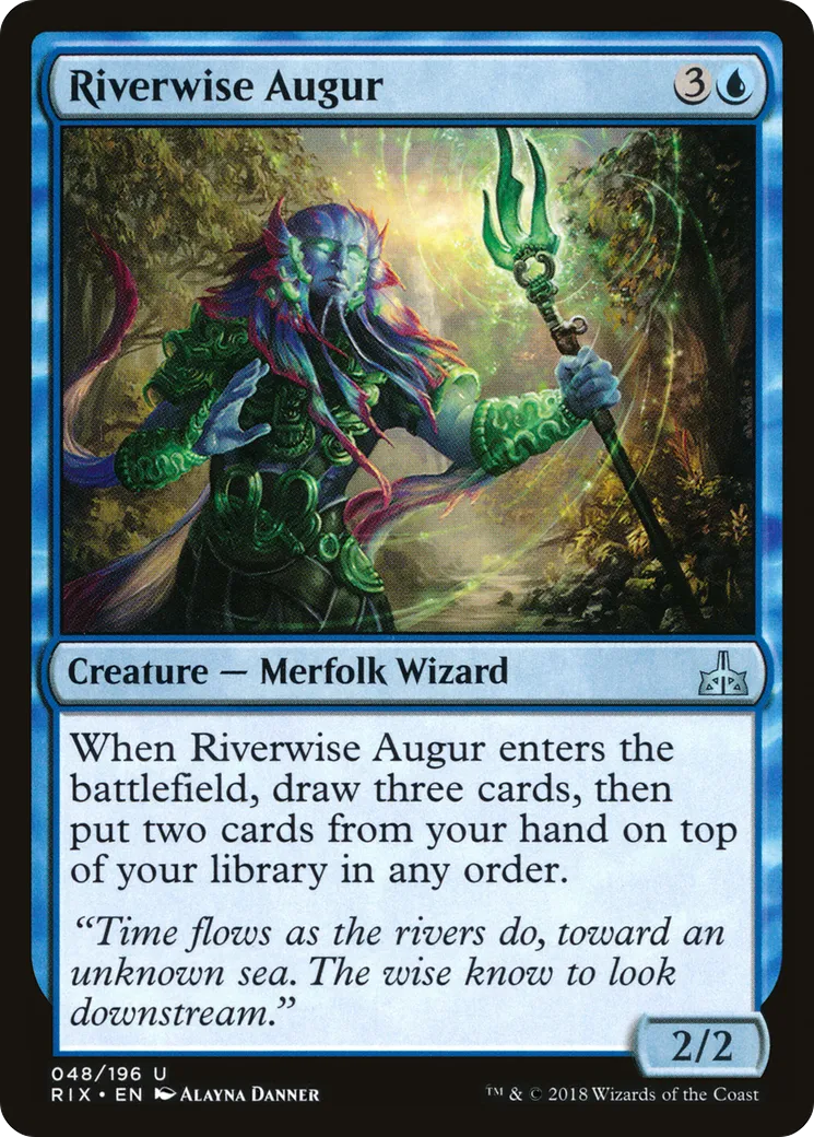 Augure sophiopotame — Rivals of Ixalan — Magic: The Gathering
