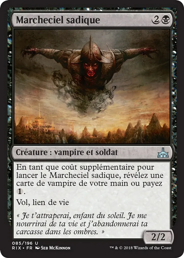 Marcheciel sadique — Rivals of Ixalan — Magic: The Gathering