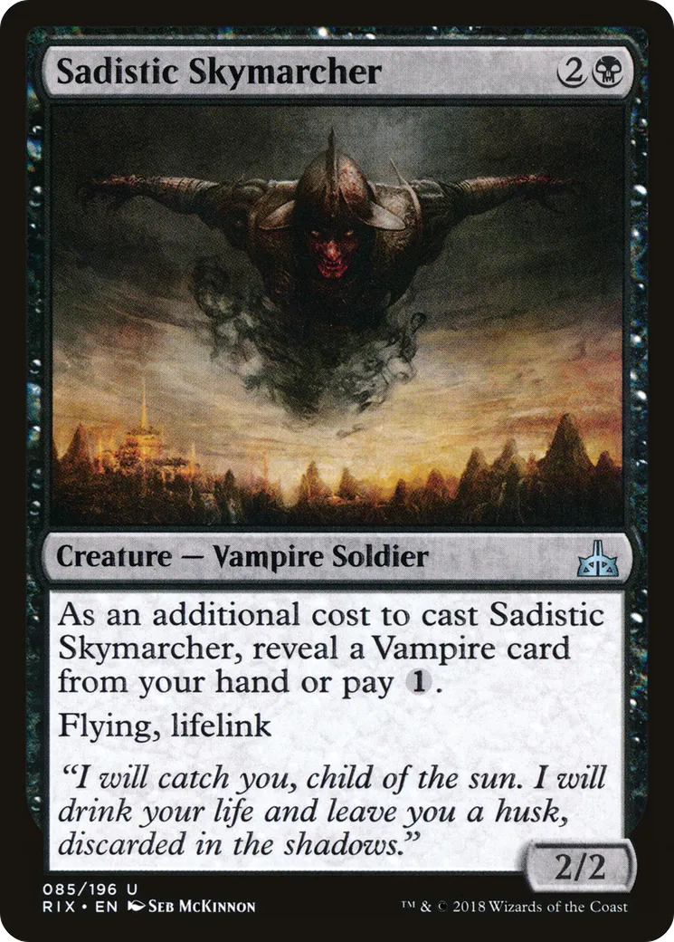 Marcheciel sadique — Rivals of Ixalan — Magic: The Gathering
