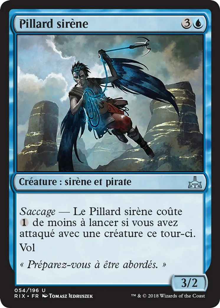 Pillard sirène — Rivals of Ixalan — Magic: The Gathering