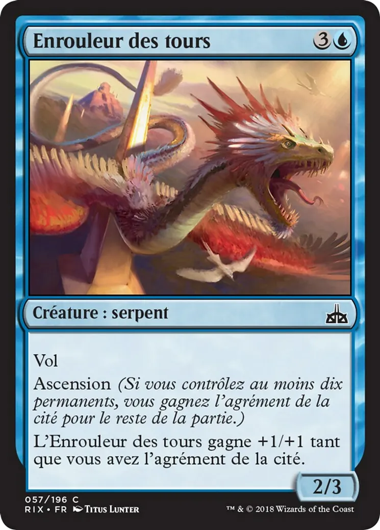 Enrouleur des tours — Rivals of Ixalan — Magic: The Gathering